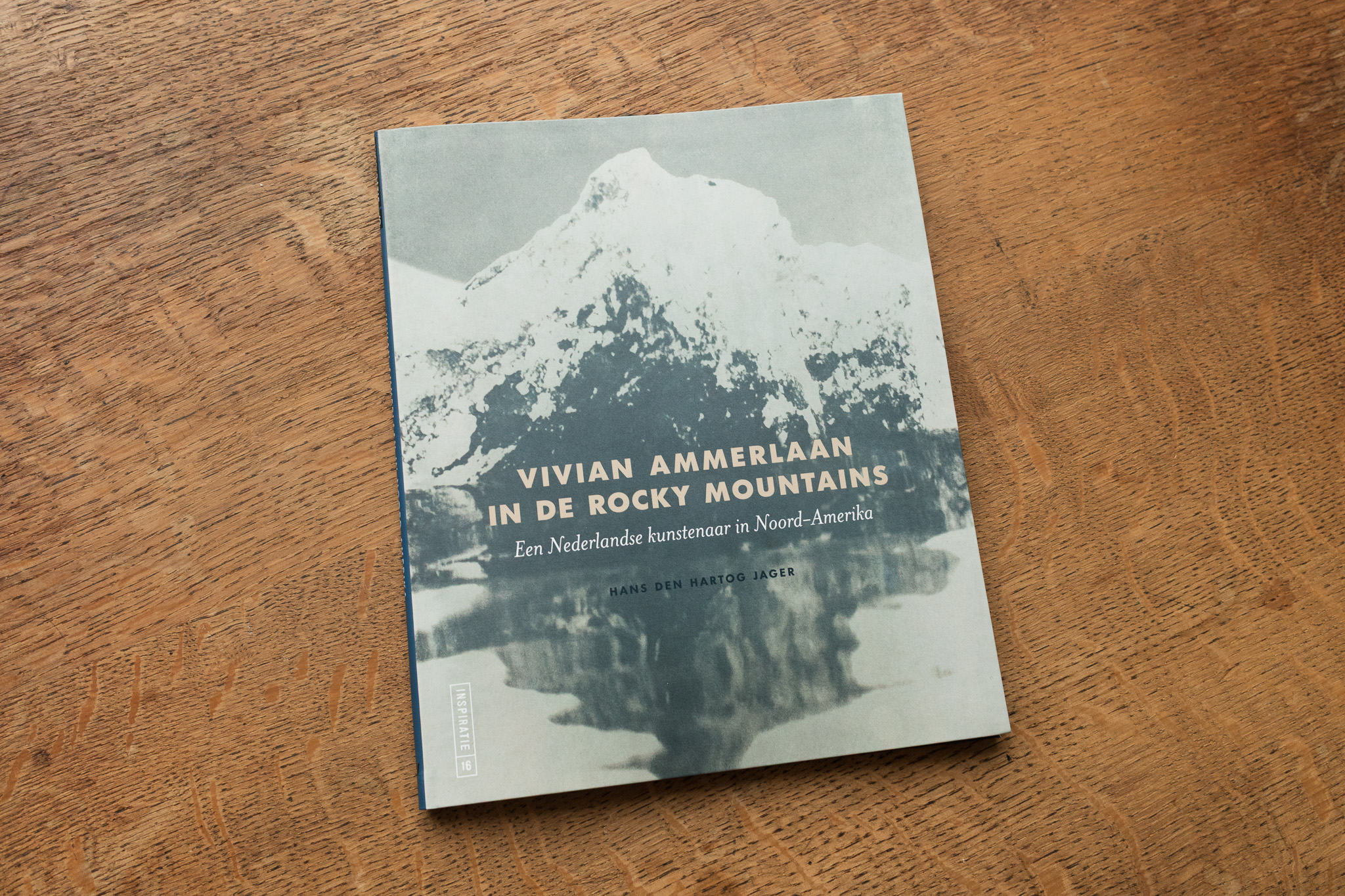 Vivian Ammerlaan in de Rocky Mountains