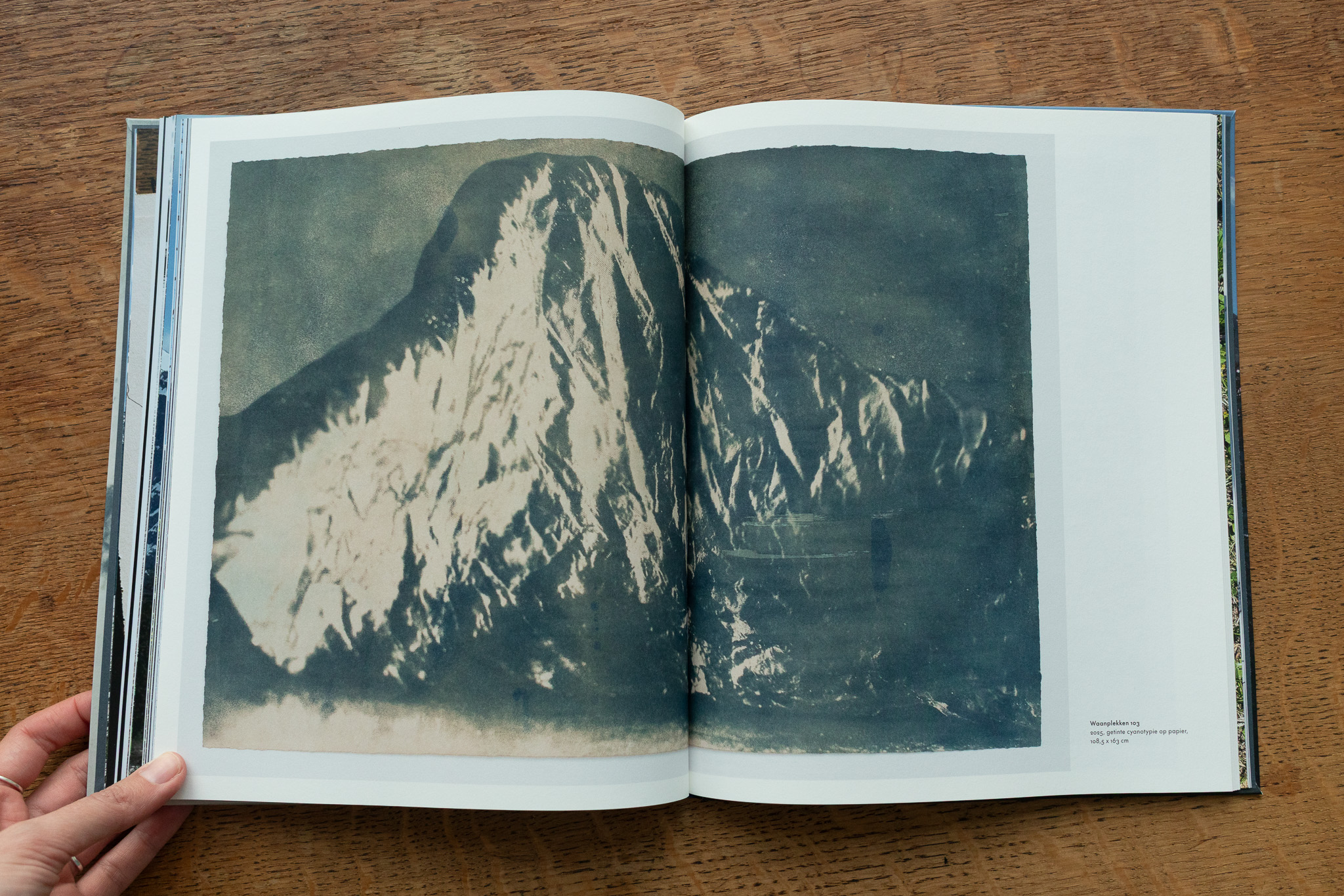 Vivian Ammerlaan in de Rocky Mountains