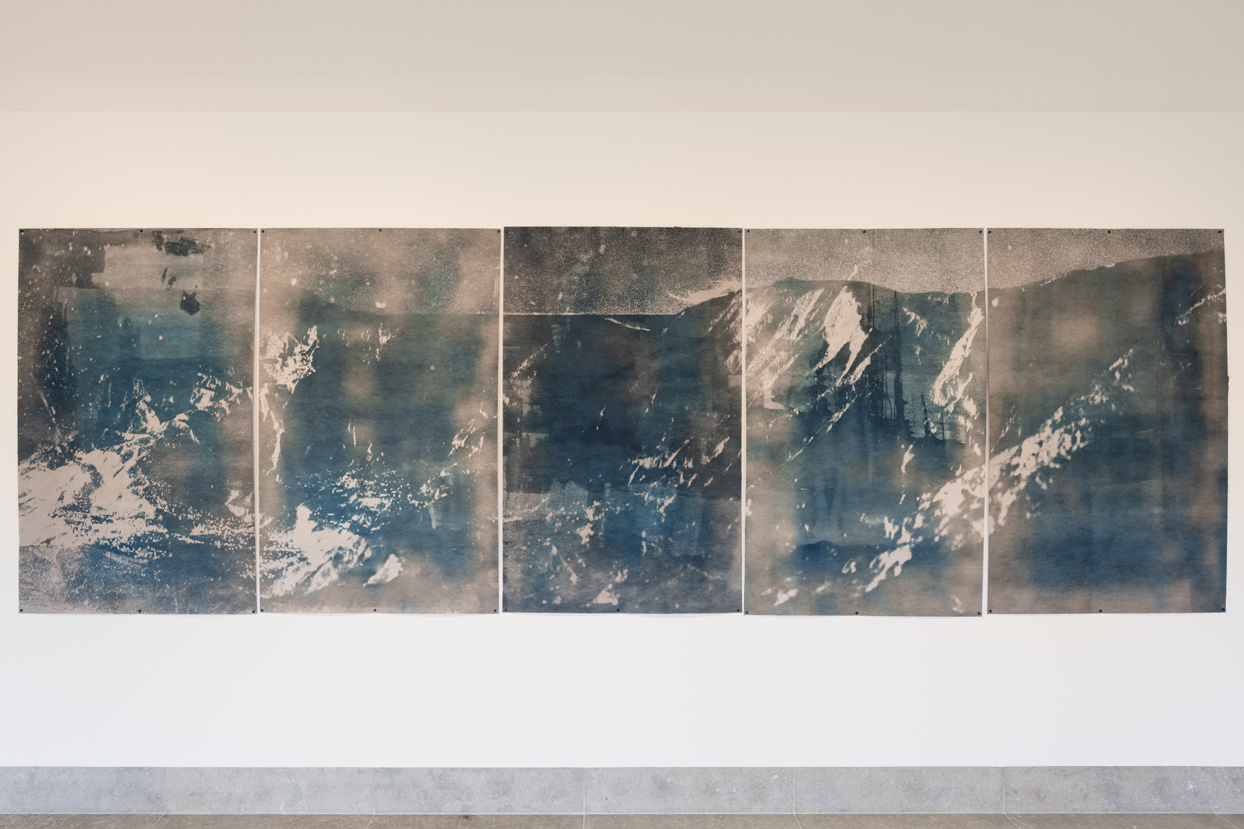 Solo exhibition Geduld van het landschap, at Ballon Rouge Rotterdam